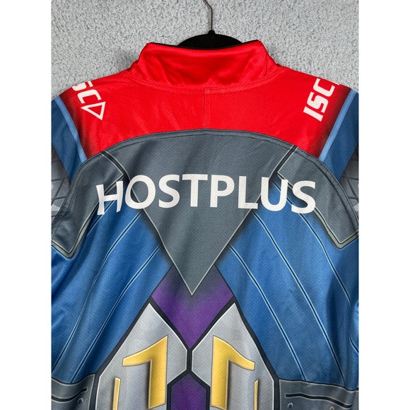 Crown Resorts Foundation Tigerair Melbourne Storm Mens Sports Jersey Size XL NWT - Picture 5 of 11